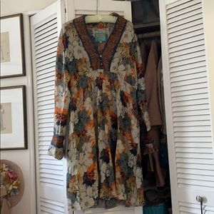 Johnny Was Silk Dress